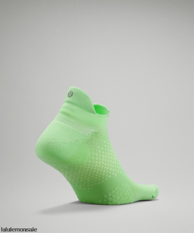 Lululemon Deutschland DELULU921 | Macropillow Tab Laufsocke Medium Dämpfend Schrei Grün Hell